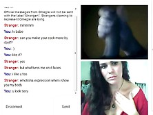Cock Lover Omegle Chick