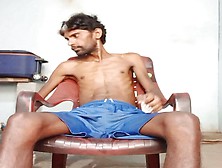 Rajesh Playboy 993 Legs Up,  Fingering In The Ass,  Showing Ass,  Butt,  Rubbing Balls,  Moaning,  Jerking Dick And Cumshot
