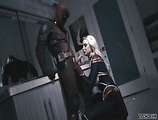Deadpool Fucks Gorgeous Blonde Babe In Cosplay Hc Video