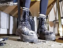 Led-Bar Crushing With Sleazy Doc Martens Boots (Trailer)