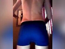 Gay 18 Year Old Teenager Wears Brothers Boxer Briefs
