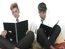 Gay Twinks In School Uniforms Seducing And Fucking Raw Each Other