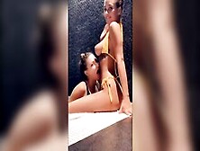 Talia Mint And Liya Silver Got Irresistible Vulgar On Hotel
