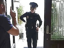 Genderxfilms - Hot Trans Cop Natalie Mars Dickd Down By Scared Hunk