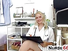 Grace An Uniform Blonde Is Naughty Nurse