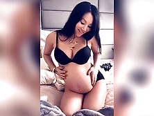 Pregnant Japanese Tart Gets Rammed Until Her Lover Spills Cum