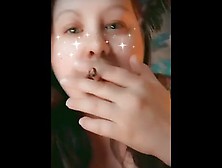 Super Sexy Snapchat Thot Smokes Weed And Lip Syncs