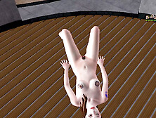An Animated 3D Porn Video Of A Teen Girl Laying On The Floor And Masturbating Using Carrot.