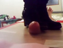 Amateur Pov - Very Cruel Heels Boots Crushing Stomping Cock And Balls