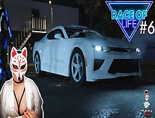 Race Of Life - Ep 6 (Streetrace) Busty Gamer Slut Playing Porn Game