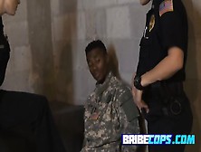 White Cops Arrest Military Black Dude Just To Fuck Him Hard.  Join Us