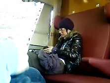Train Jerkoff And Cumshot