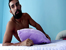 Dad Solo In Bed,  Man Relaxing In Bed,  Gay Masseur Hidden Camera