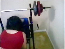 Wife Tries Weight Bench Before Buying From Co-Worker