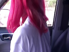 Fake Driver Fuck Redhead Teen In Backseat