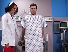 Patient Plunges His Dick Deep Into Asa Akiras Ass