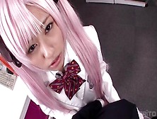 Ambrosial Small Titted Japanese Teenage Slut Featuring Hot Cosplay Sex Video At Workplace