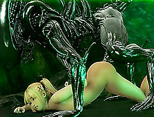 Naughty Babes Taking Raw Alien Dick And Human Gets To Fuck Big Tits Alien