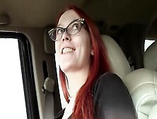 Redhead Amateur With Glasses Fucked And Cum Facial