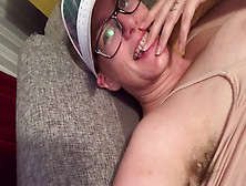 Wanna Fuck A Fold? Granny Bbw's Toes,  Oiled Up Thighs,  Soft Fat Belly And Hairy Sweet Forearms