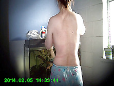 Bathroom Spy - Girlfriend Before & After Douche - Hidden Cam
