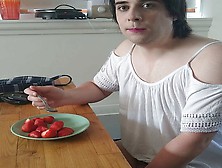 I Cum On Strawberries And Eat Them