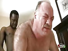 Old Guy Fucked Hard In The Ass By Black Guy