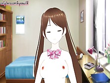 Moaning And Masturbating With You,  Squirting And Cums Three Times...  (Lewd Vtuber,  Asmr Joi)