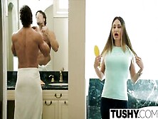 Tushy Lets Have Anal Sex Whilst Your Wife Is Gone (Jean Val Jean,  Claudia Valentine)