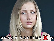 Skinny Blonde Babe In Her First Ever Porn Casting