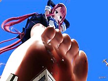 [Giantess Mmd] Kawakaze Crushing The Town (By Gonzres)