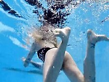 Mimi Cica Gets Turned On Underwater And Nude