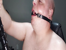Deepthroat 18 Inch Toy With Mouth Gag Ring