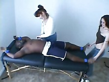 Black Male Viciously Tickled