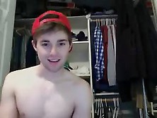 Attractive Young Man Chats And Jerks Out A Load
