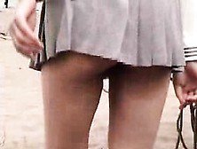 Upskirt In Public