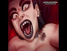 Summertime Saga[0. 20. 7|Halloween] | Horny For Some Large Wang Vampire Youngster With Humongous Breasts Seduces A Large Rod In He
