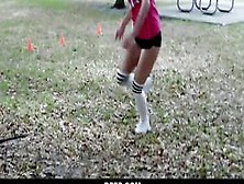 Bffs - Hot Soccer Girls Riding Trainers Dick
