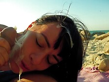 Sinful Natalieflowers At Public Beach Sex Dirt