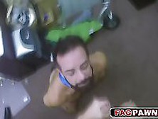 Guy Tries To Sell Some Stuff In A Pawn Shop But Instead Gets His Ass Fucked