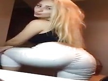 Teen Shakes Her Ass In Tight Pants