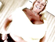 Insatiable,  Blonde Milf With Massive Milk Jugs Is Getting Hammered And Enjoying Every Second Of It