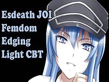 Esdeath Teaches You A Lesson [Hentai Joi,  Agk Joi] (Femdom,  Light Cbt,  Edging,  Cei)