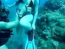 Sea Under Cute Romantic Sex