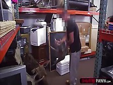 Lesbian Gets Fucked By Pawnshop Owner After They Pawn A Moose Head.