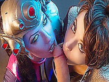 The Perfect Overwatch Porno With Alexa Tomas And Zoe Doll