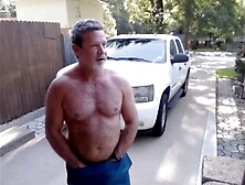 Stepdad Gets Caught Fondling In Front Of His House
