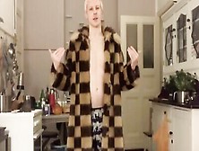 Blonde Femboy Martin Heidegger Is Talking With His Fans Over The Webcam