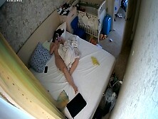 Spying In Her Room Masturbating