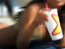 Audrina Patridge In Carl's Jr.  Commercials (2005)